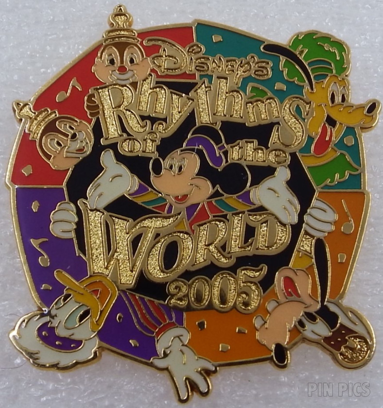 TDR - Mickey, Donald, Pluto, Goofy, Chip & Dale - Rhythms of the World 2005 - TDS