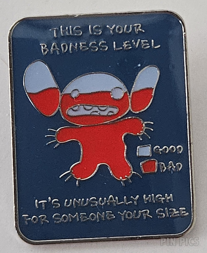 Loungefly - Stitch - This is Your Badness Level - It's Unusually High for Someone Your Size - Lilo and Stitch