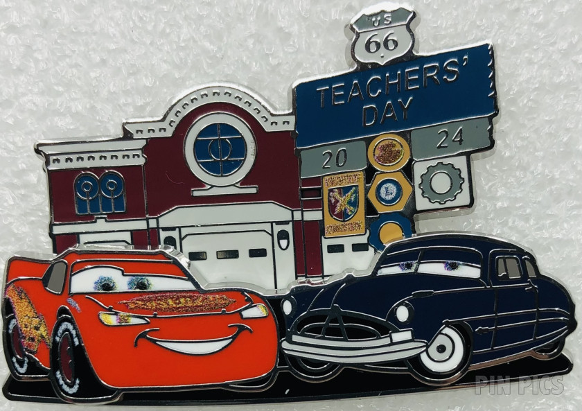 Lightning McQueen and Doc Hudson - Teachers' Day 2024 - Cars