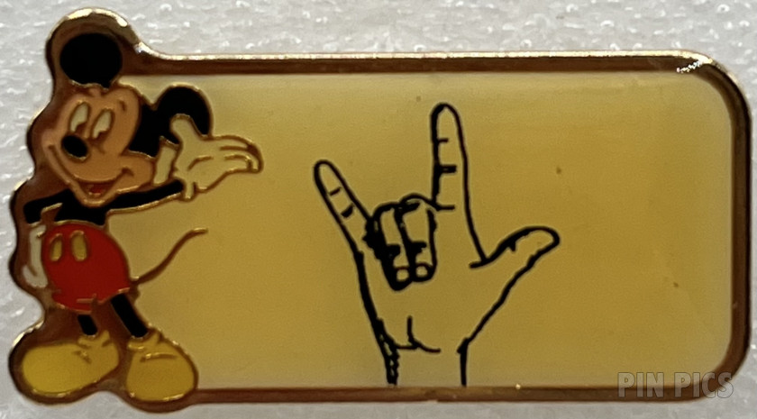 DS - Cast Member Language Pin (Sign Language)