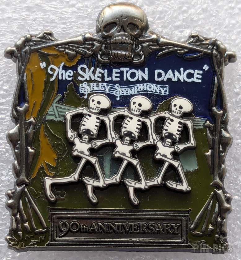 WDW - Skeleton Dance - Silly Symphony 90th Anniversary - Cast Exclusive