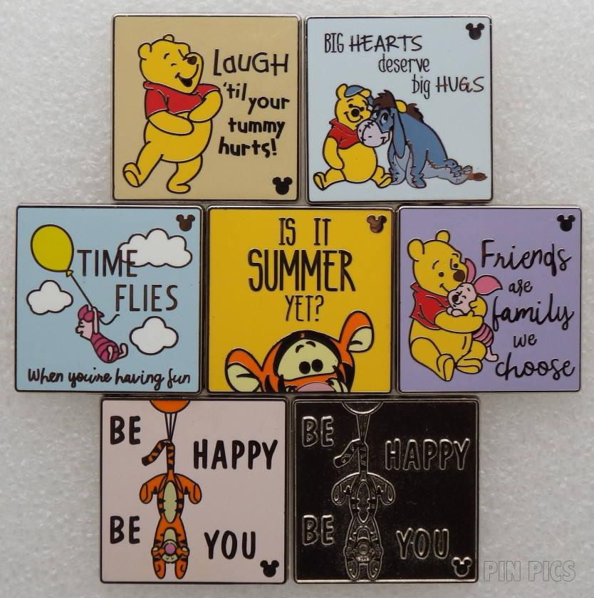 DL - Winnie the Pooh Sayings Set - Hidden Mickey 2019
