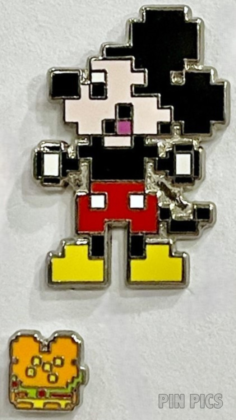 TDR - Mickey with Hamburger Set - 8-Bit Pixel