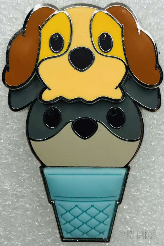 DL - Lady and Tramp - Ice Cream Cone - Character Scoops - Set - Free D