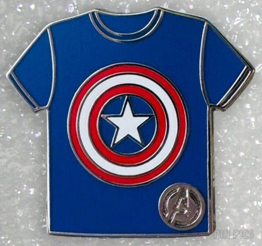 WDW - Captain America - Super Heroes T-shirts - Hidden Disney 2024 - Marvel Avengers