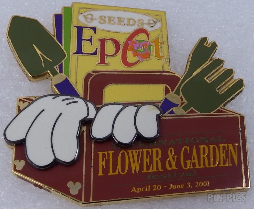 WDW - Mickey's Gloves Gardening Tool Box - Epcot Flower & Garden Festival - 2001