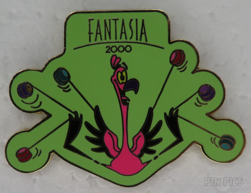 WDW - Flamingo - Fantasia 2000 - Lime Green