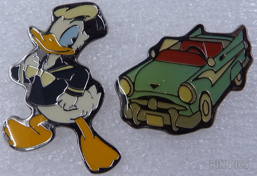 Japan - Donald Duck & Convertible - Retro Set