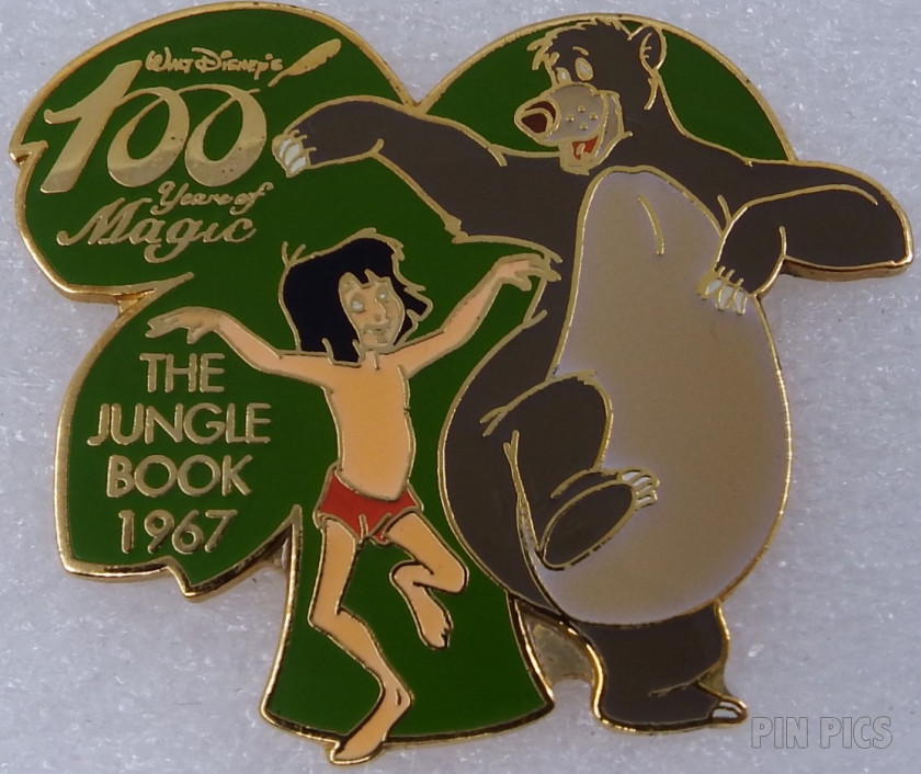 Japan - Baloo and Mowgli - The Jungle Book 1967 - 100 Years of Magic