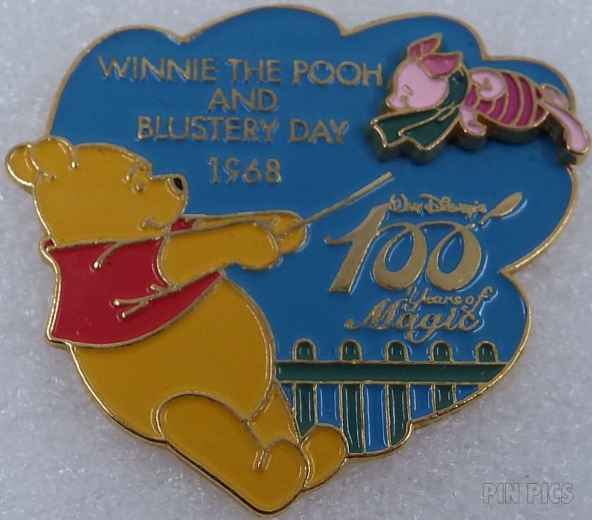 Japan - Pooh & Piglet - Blustery Day - 100 Years of Magic