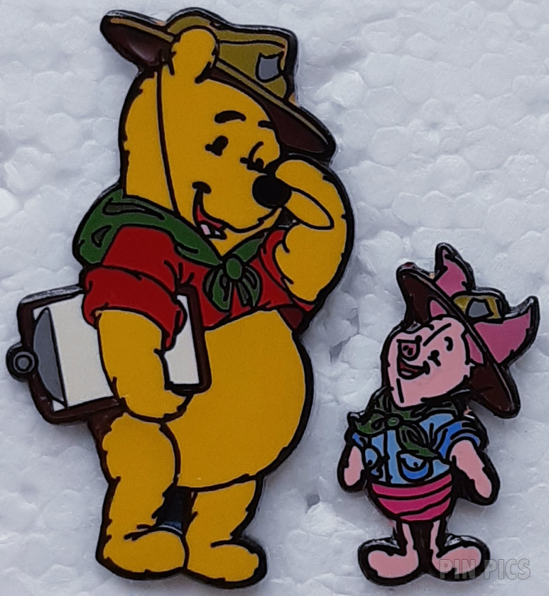 DLR - Ranger Pooh and Piglet - 2 Pin Set