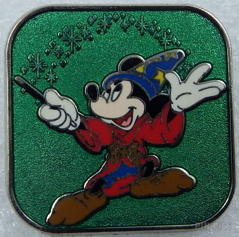 DS Europe - Cast Member Award - Green Sorcerer Mickey with Wand