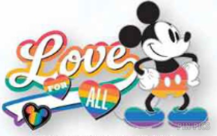 DLP - Mickey - Love For All - Pride - Rainbow