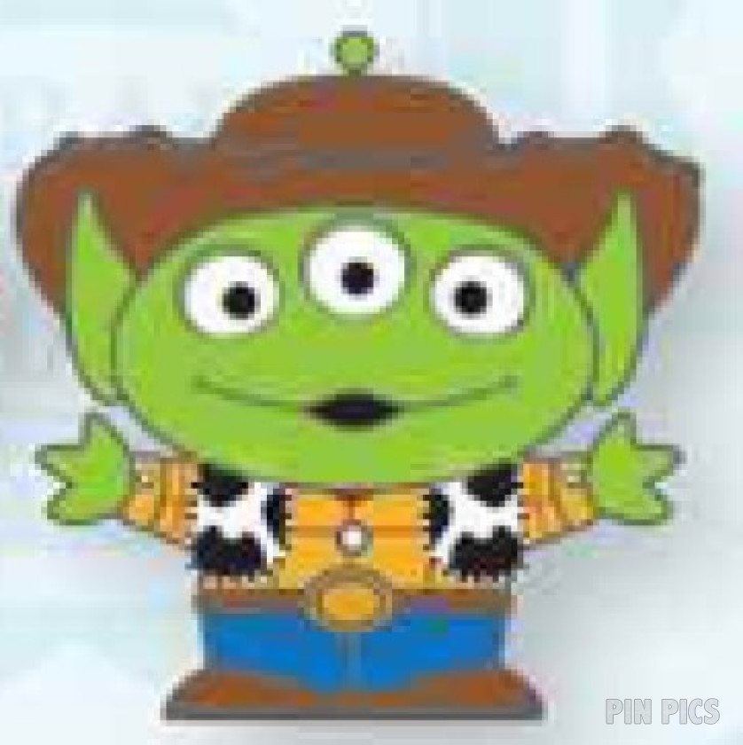 DLP - Little Green Man as Woody - LGM Aliens - Pixar - Toy Story