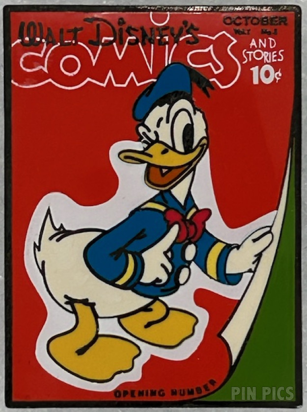 DC - Donald Duck - Comics and Stories - Through the Years - Boxed Pin Set - 70th Birthday