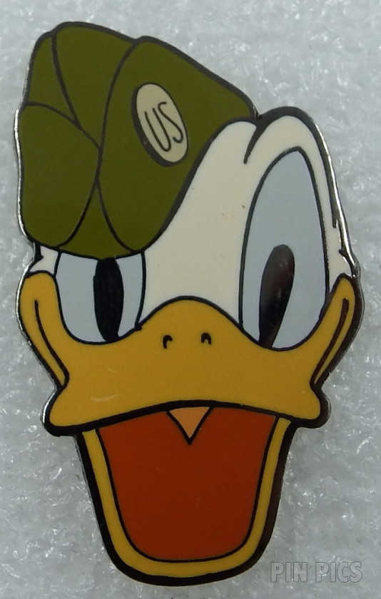 DC - Donald Duck - WW II Cartoons Opening Title Card Art - Through the Years - Boxed Pin Set - 70th Birthday 1942 WWII Short