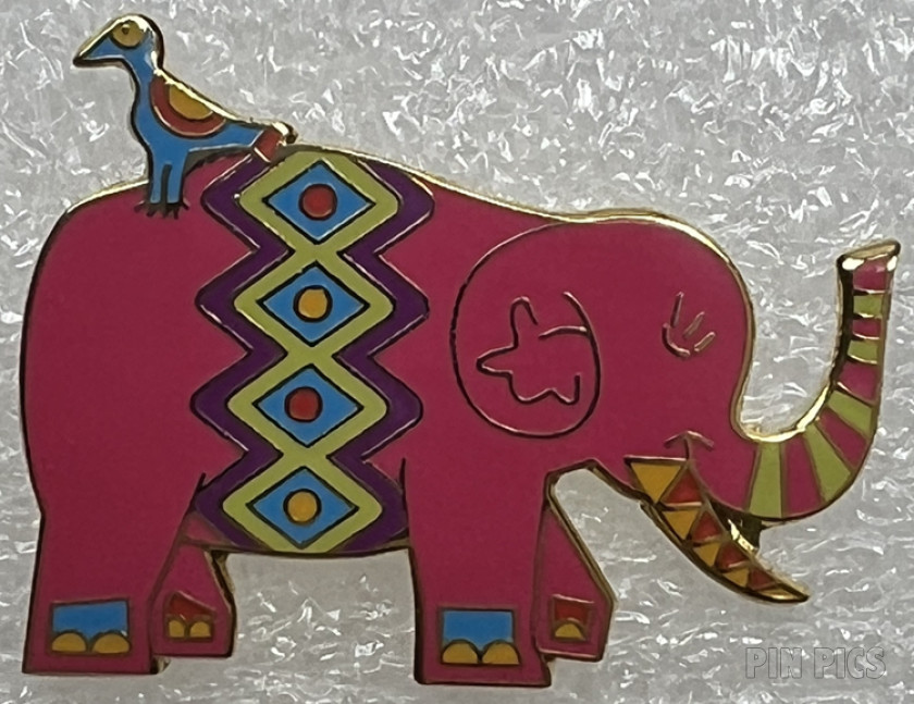 WDW - Whimsical Elephant -The Adventure Begins Pin Safari 2001 - Animal Kingdom