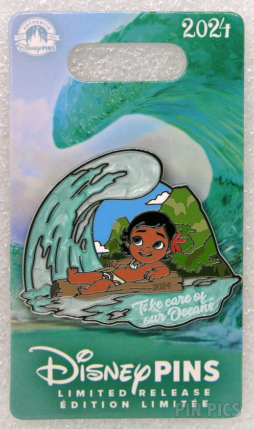 165183 - Baby Moana on Raft - World Oceans Day 2024 - Take Care of Our Oceans