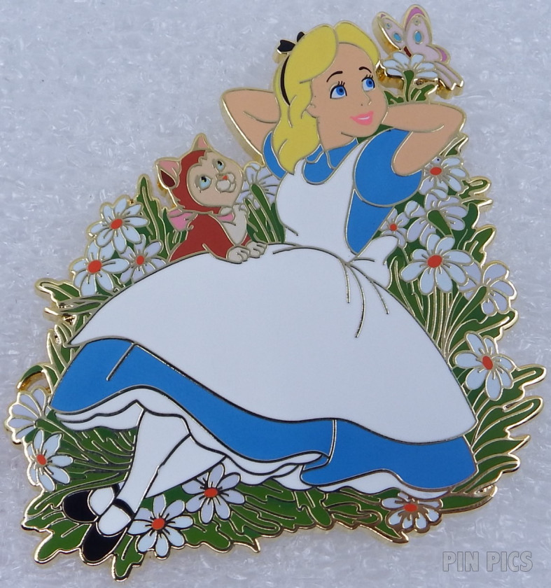 WDI - Alice and Dinah - Daisies - Butterfly - Spring