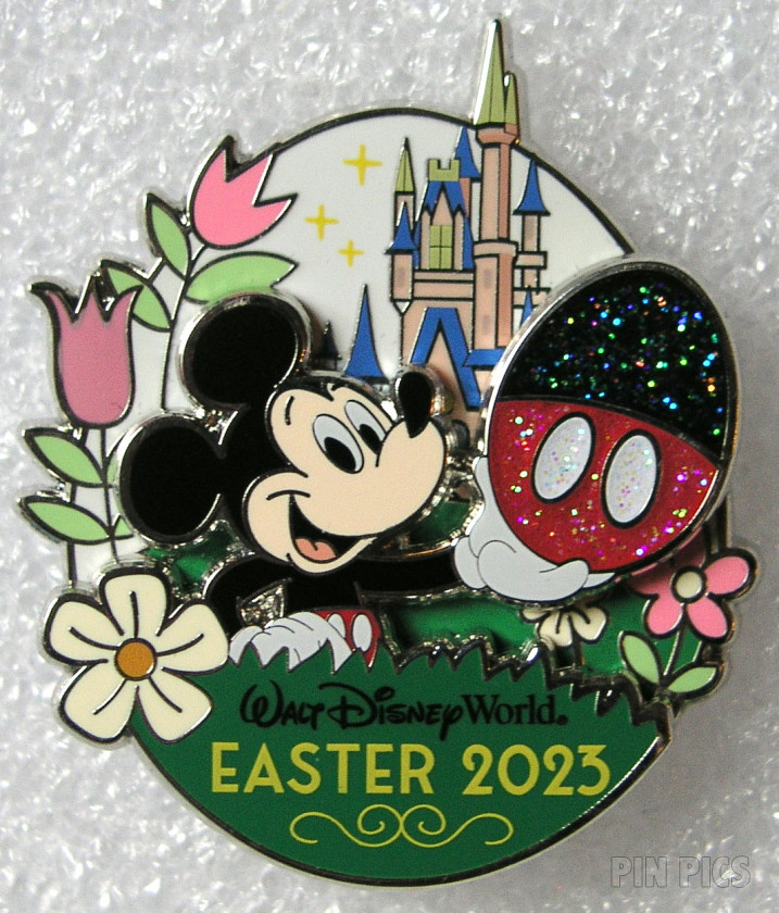 WDW - Mickey Holding Egg - Easter 2023 - Castle