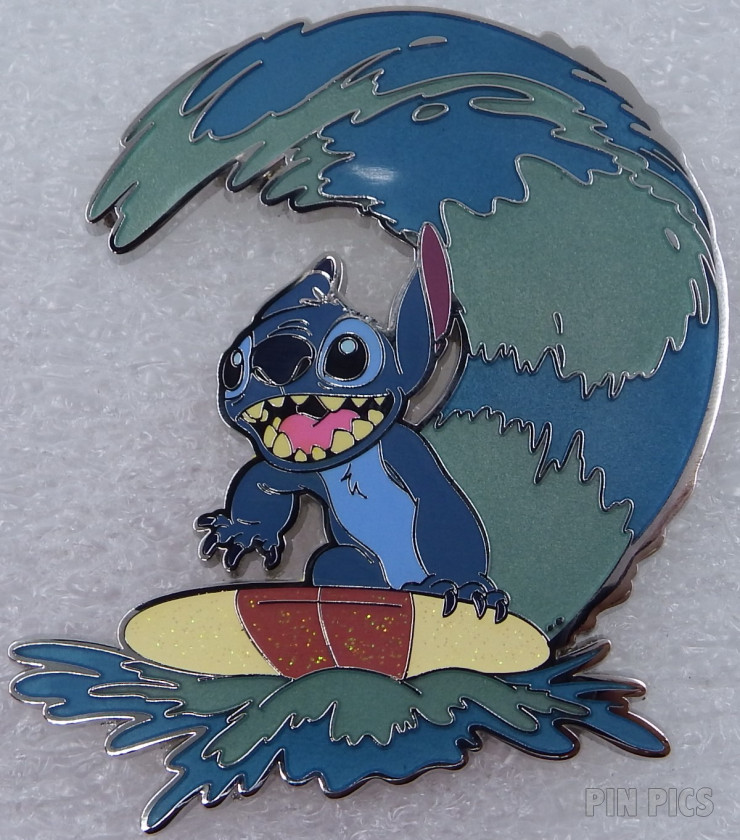 PALM - Stitch - Surfboard on Wave - Lilo and Stitch