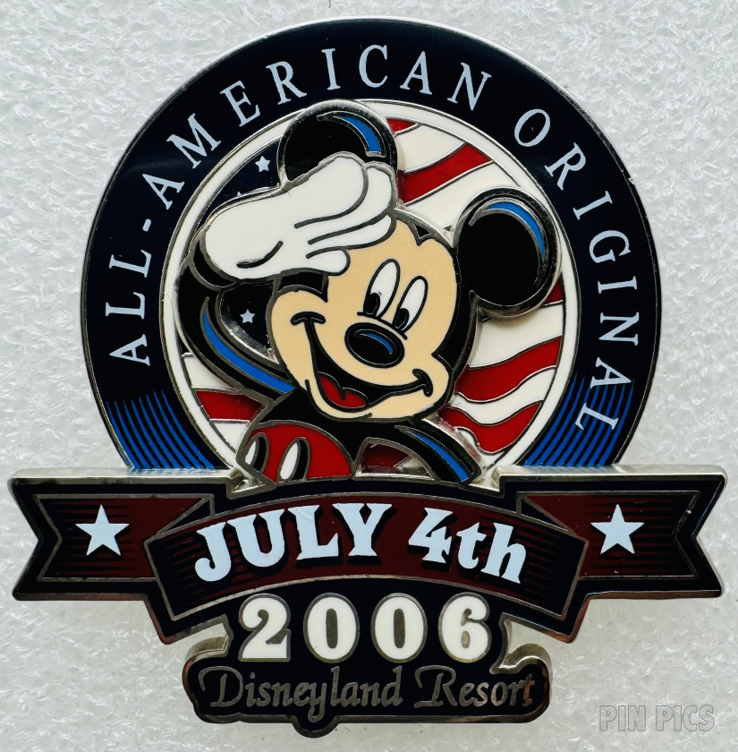DLR - Mickey Mouse - July 4th 2006 - All-American Original - Disneyland Resrot