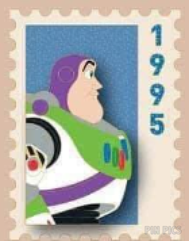 DEC - Buzz Lightyear 1995 - Commemorative Pixar Stamps - Set 1 - Toy Story