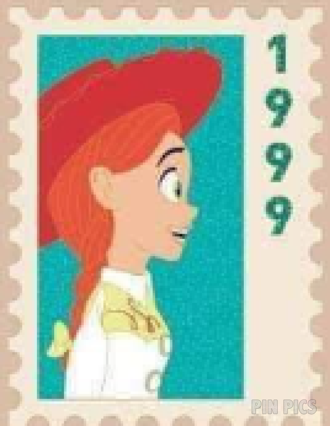 DEC - Jessie 1999 - Commemorative Pixar Stamps - Set 1 - Toy Story 2