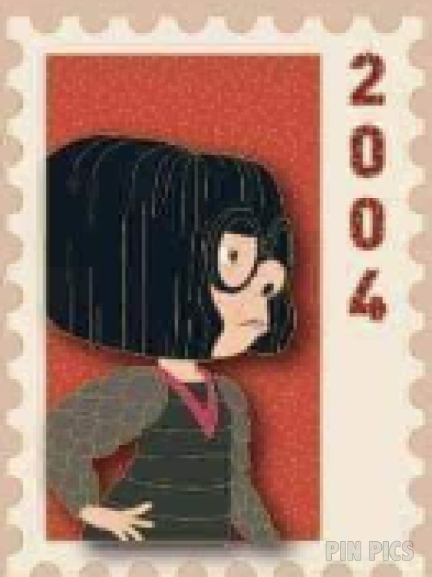 DEC - Edna Mode 2004 - Commemorative Pixar Stamps - Set 1 - Incredibles