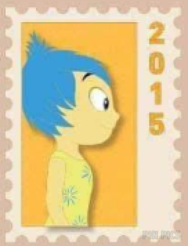 DEC - Joy 2015 - Commemorative Pixar Stamps - Set 1 - Inside Out