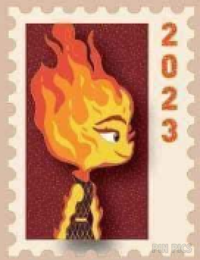 DEC - Ember 2023 - Commemorative Pixar Stamps - Set 1 - Elemental