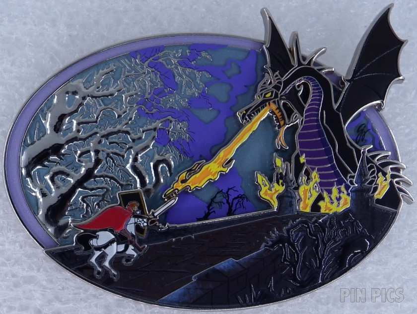 Artland - Maleficent Dragon and Phillip - Dragon Fire - Signature Series