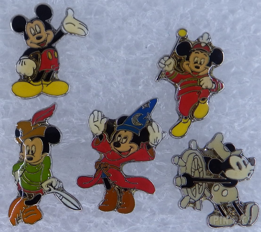 JDS - Mickey Mouse - Mickey Thru the Years - Mini - Set