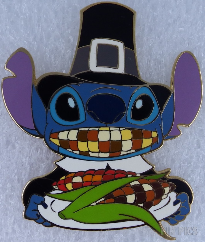 Disney Auctions - Stitch - AP Silver - Thanksgiving - Jumbo