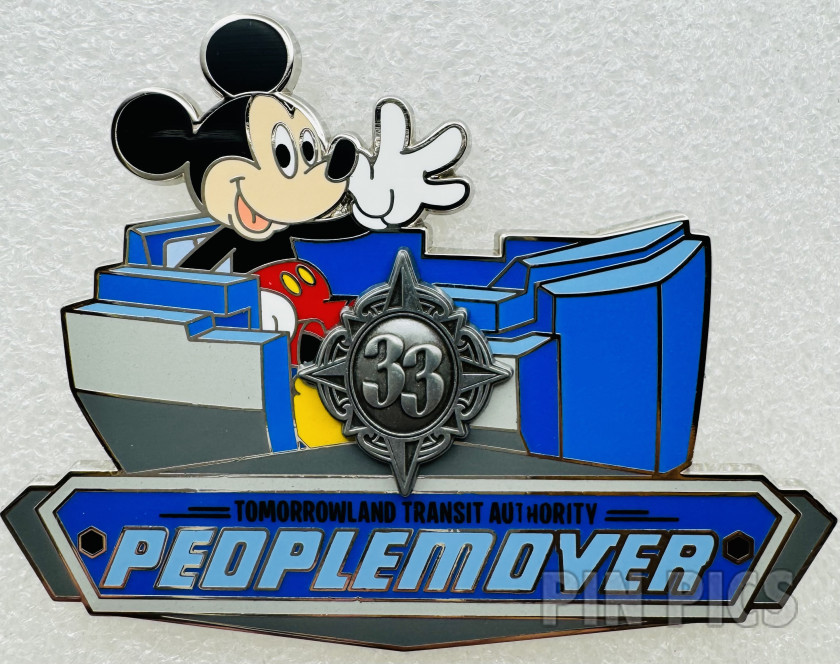 WDW - Mickey - Club 33 - PeopleMover - Tomorrowland Transit Authority