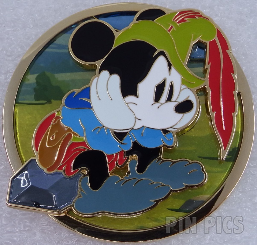 Artland - Mickey - Brave Little Tailor - Frosted Glass