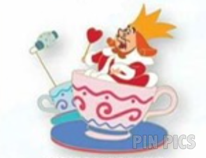 DLP - King of Hearts - Tea Cup - Alice in Wonderland