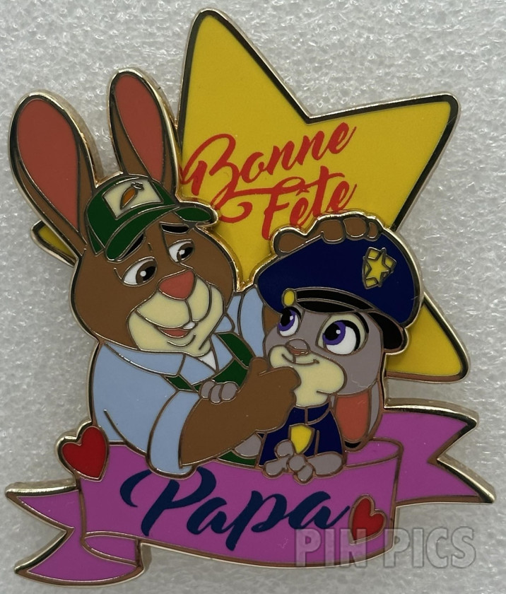 DLP - Judy and Stu Hopps - Father's Day - Papa - Bonne Fete