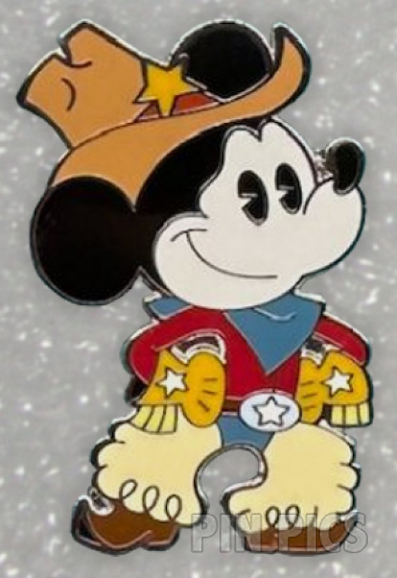 Cowboy Mickey - Cartoon Shorts Booster - Wrangler's Code