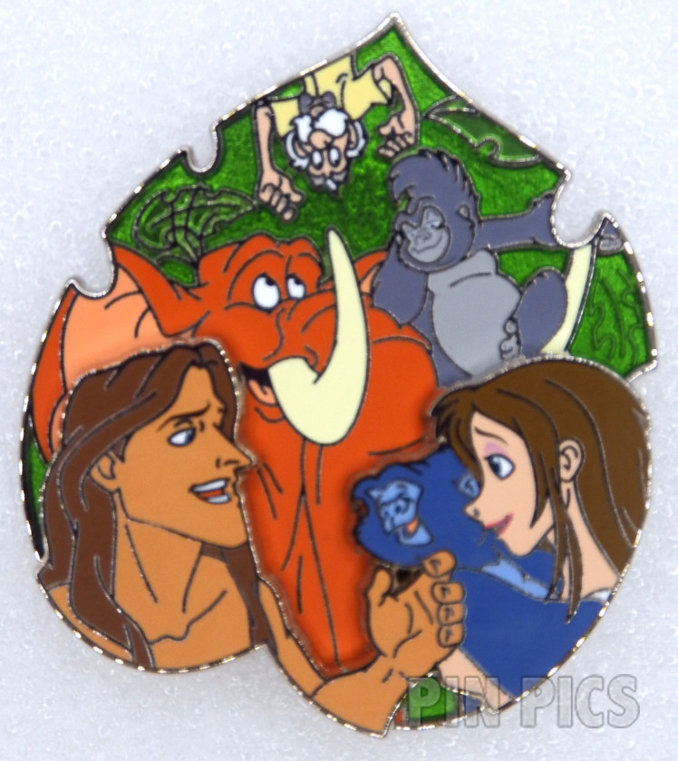 Tarzan, Jane, Terk, Tantor, Archimedes Q Porter - 25th Anniversary