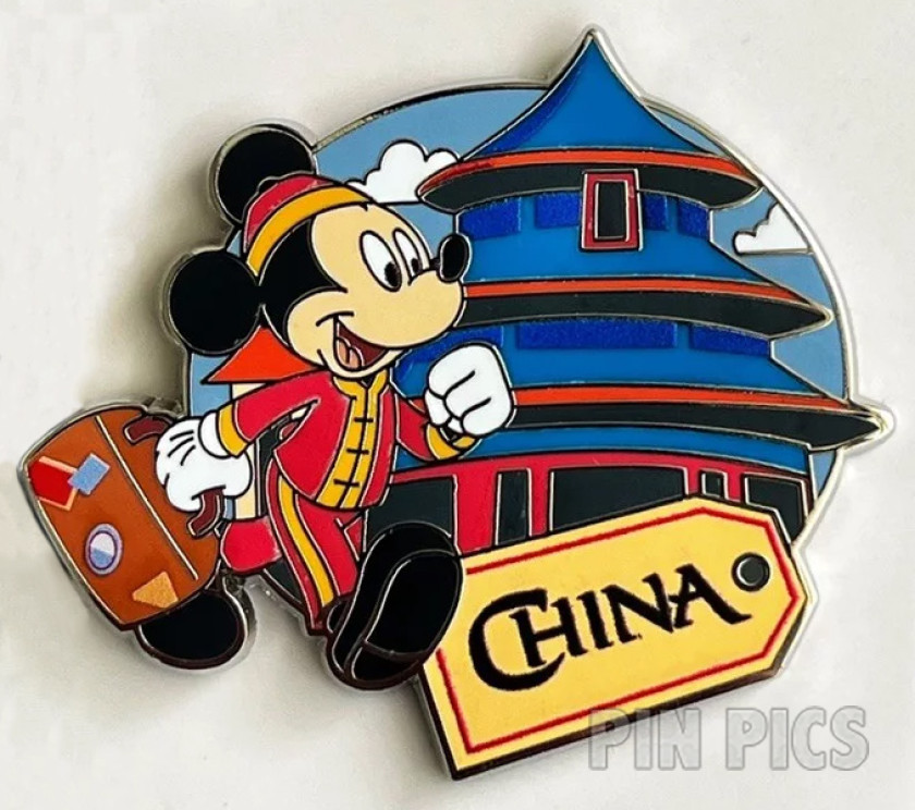 WDW - Mickey Traveling - China - EPCOT - Reflections of China
