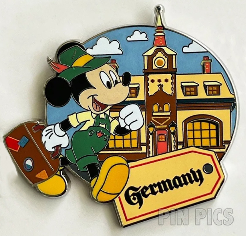 WDW - Mickey Traveling - Germany - EPCOT - Biergarten