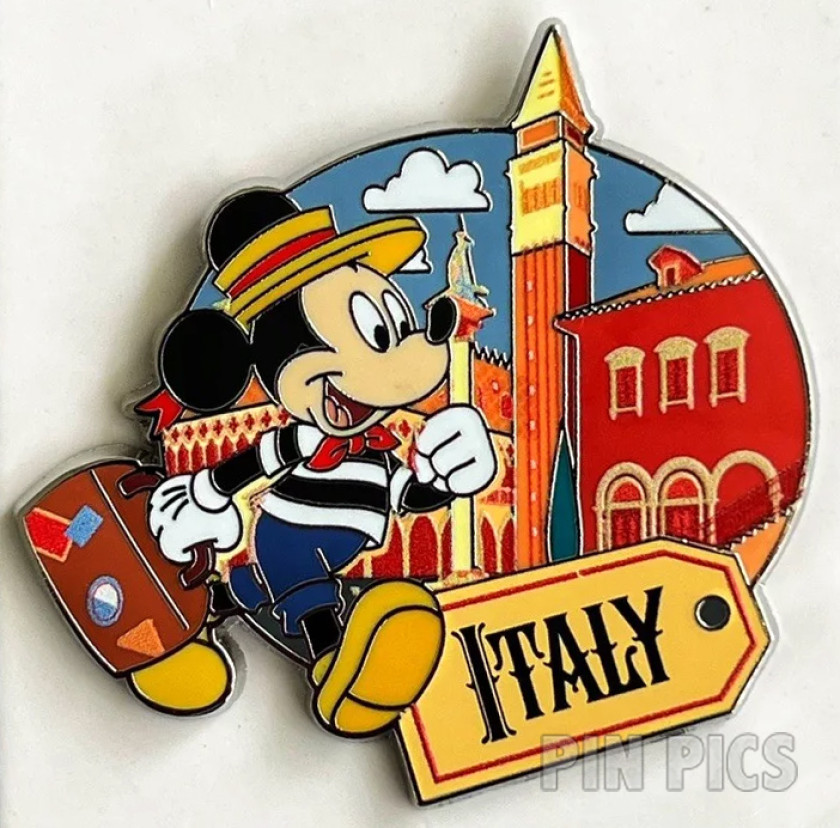WDW - Mickey Traveling - Italy - EPCOT - St Mark's Campanile