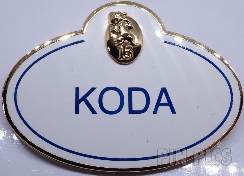 DEC - Koda - Anniversary Name Tag - 15th