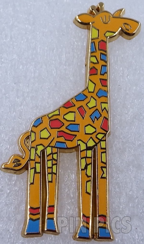 WDW - Whimsical Giraffe - The Adventure Begins Pin Safari 2001 - Animal Kingdom