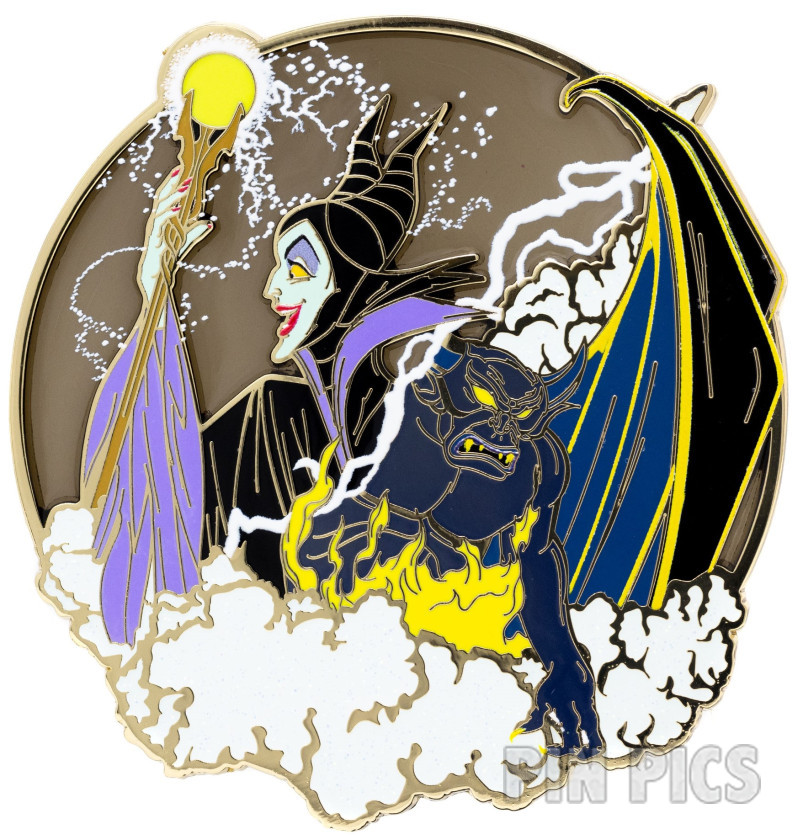 PALM - Maleficent and Chernabog - Stained Glass - Jumbo