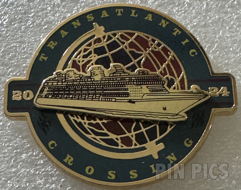 DCL - Transatlantic Crossing 2024 - Disney Dream - Globe Logo - Eastbound