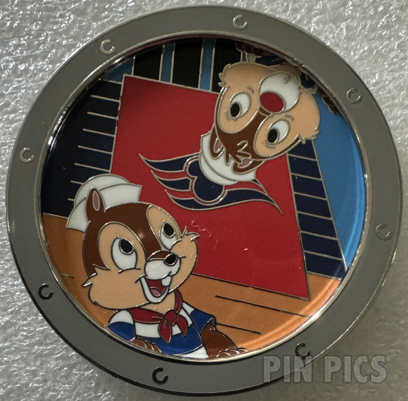 DCL - Chip and Dale - Porthole - Cruise Line