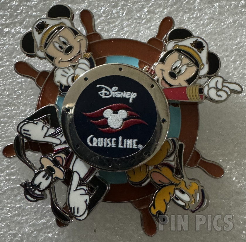 DCL - Mickey, Minnie, Pluto, Goofy - Disney Cruise Line - Spinner