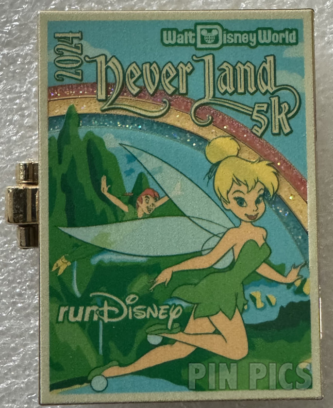 WDW – Tinker Bell and Peter Pan - Neverland 5K - Springtime Surprise Weekend - runDisney 2024 - I Did It - Hinged